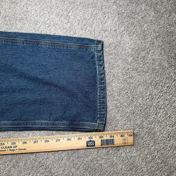 Carhartt Men’s Jeans 30x34 B13 DPS Original Loose Fit Carpenter Blue Denim Pants - Picture 7 of 7